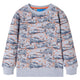 Vidaxl Kinderpullover 140 gemischt grau