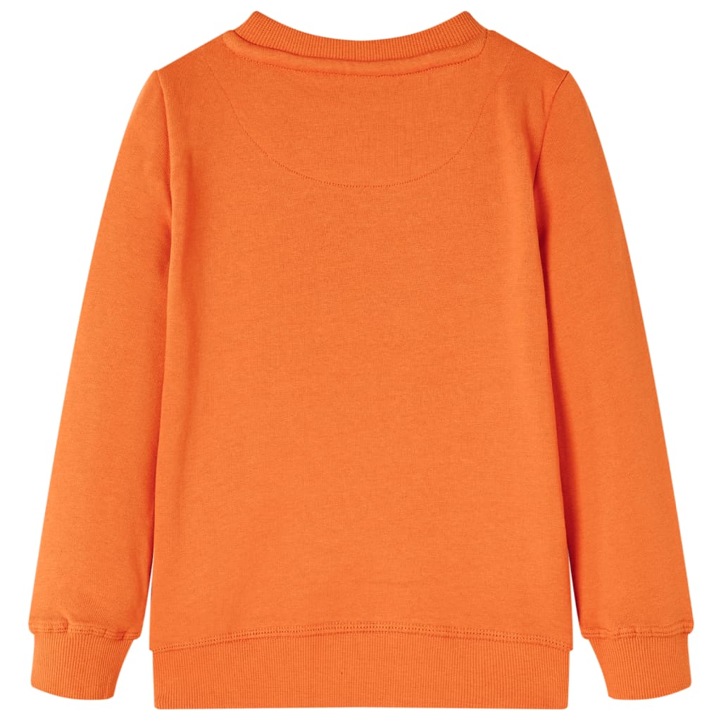 Vidaxl Kinderpullover 92 Donkeroranje