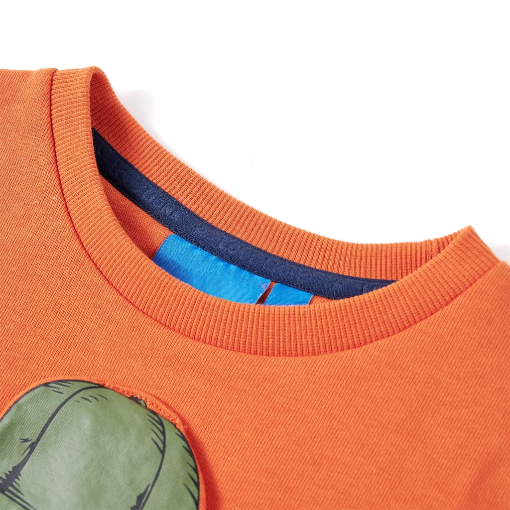Vidaxl Kinderpullover 104 Donkeroranje