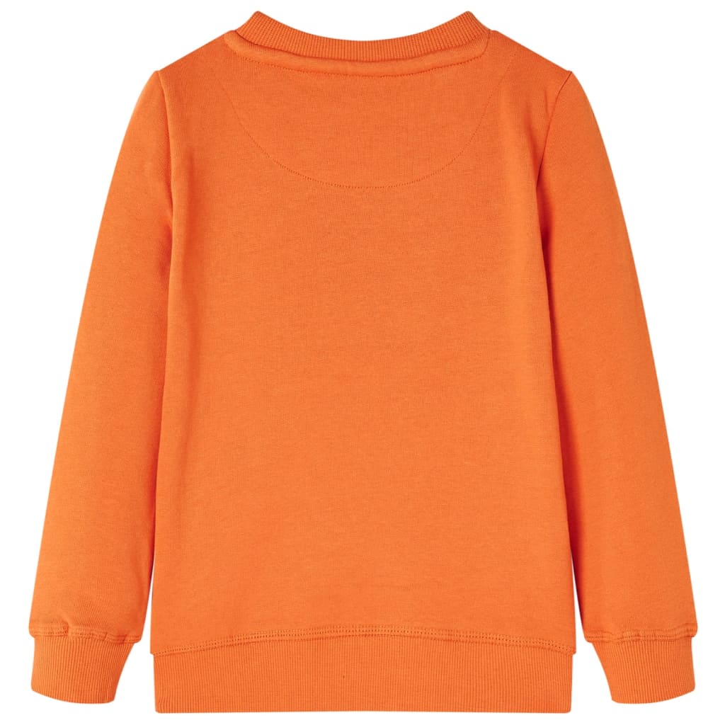 Vidaxl Kinderpullover 140 Donkeroranje