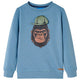 Vidaxl Kinderpullover 104 Middelblauw