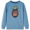 Vidaxl Kinderpullover 128 Middelblauw