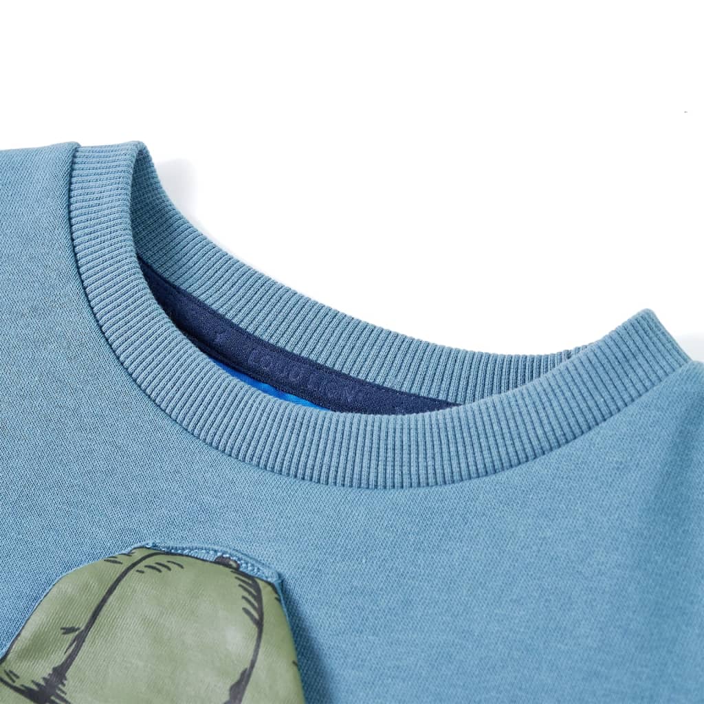 Vidaxl Kinderpullover 140 Middelblauw