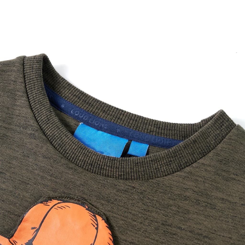 Vidaxl Kinderpullover 92 gemischte dunkle Tasche -Herstellung