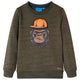 Vidaxl Kinderpullover 104 gemischtes dunkler Box -Colored