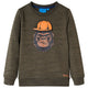 Vidaxl Kinderpullover 116 gemischtes dunkler Box -Colored