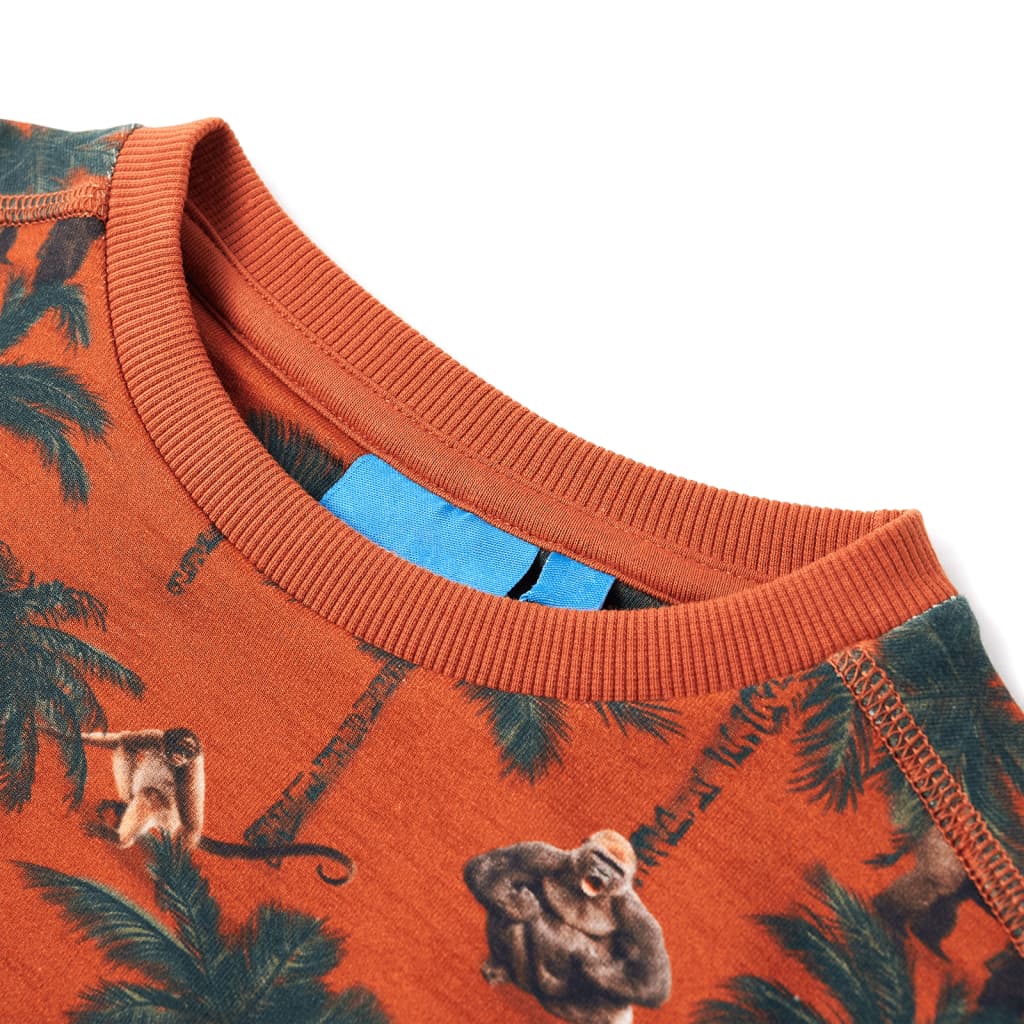 Vidaxl Kinderpullover 92 Lichtrostfarbe