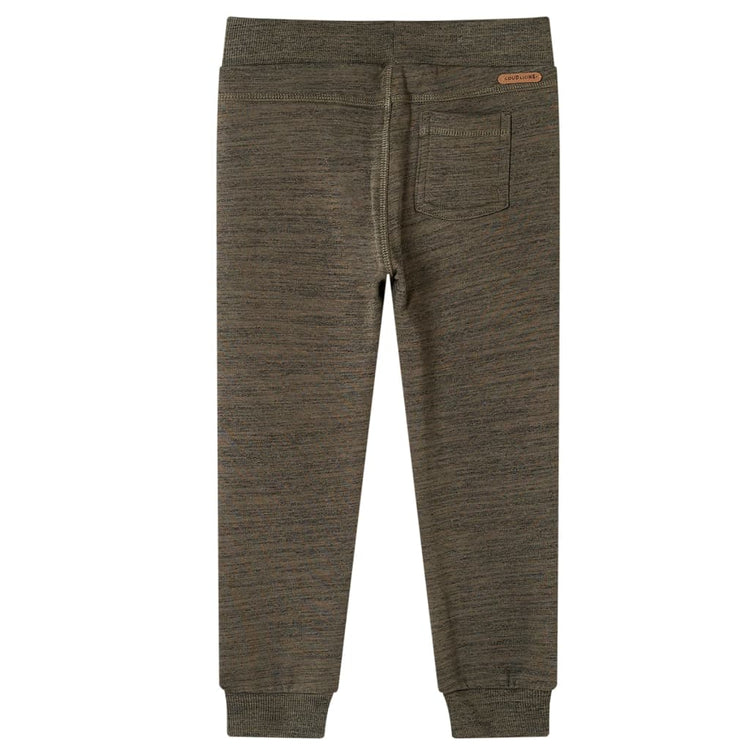 VIDAXL Kinder Jogginghose 92 gemischtes dunkler Kaki