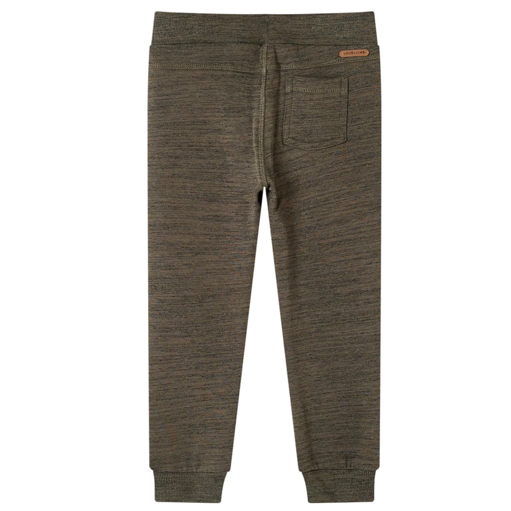 Vidaxl Kinder jogging Hosen 140 gemischte dunkle Kaki