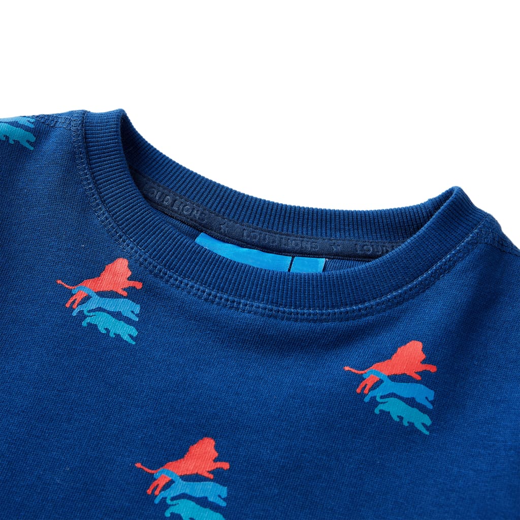 Vidaxl Kinderpullover 92 Dunkelblau