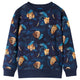 Vidaxl Kinderpullover 104 Marineblau