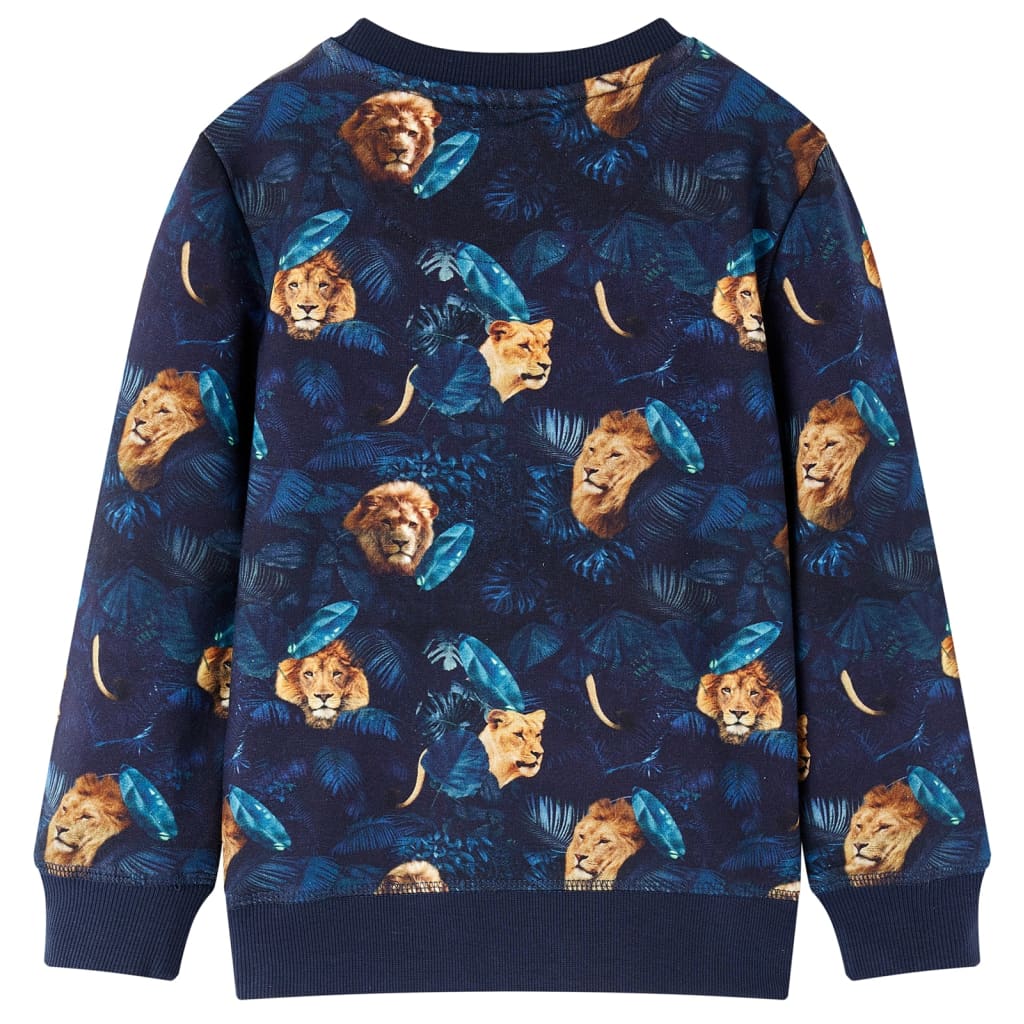 Vidaxl Kinderpullover 116 Marineblau