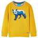 Vidaxl Kinderpullover 140 Ocker -gelenkt