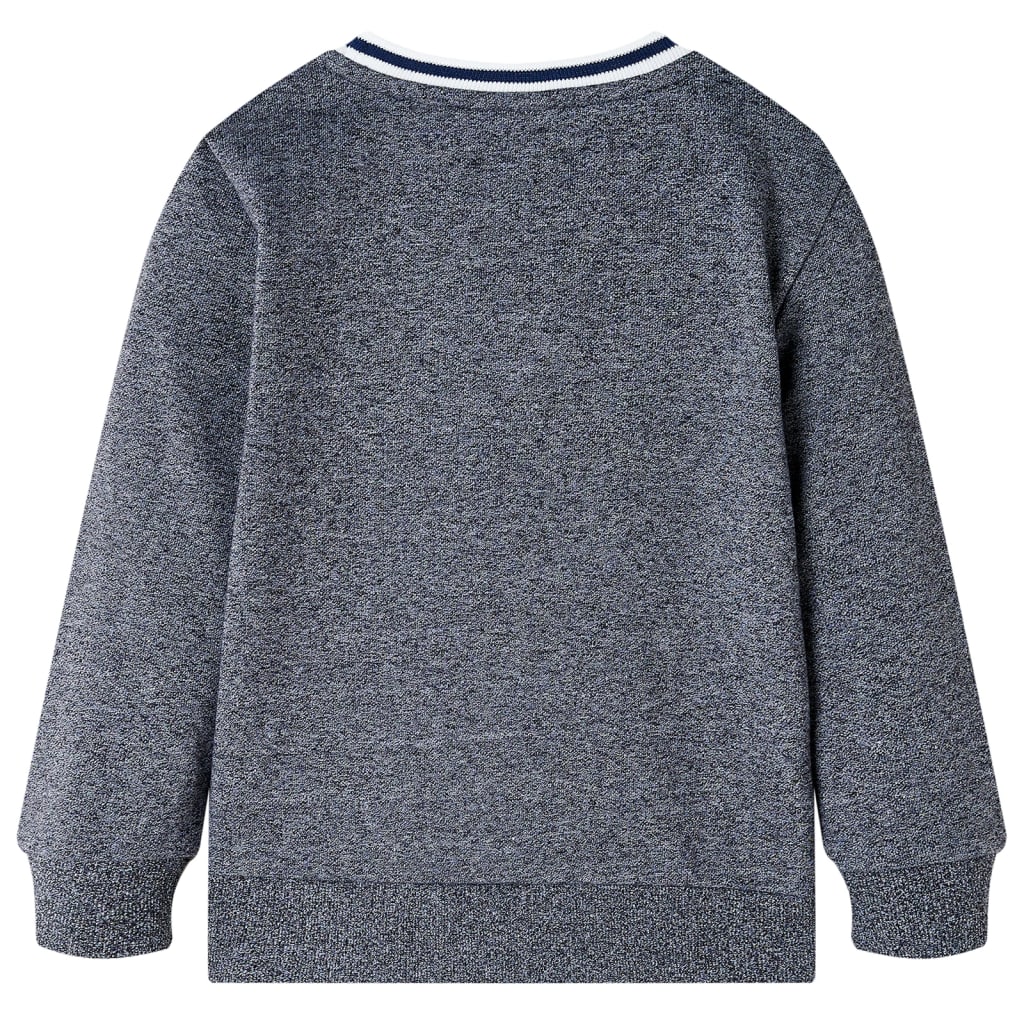 Vidaxl Kinderpullover 92 gemischtes Marineblau