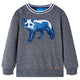 Vidaxl Kinderpullover 116 gemischtes Marineblau