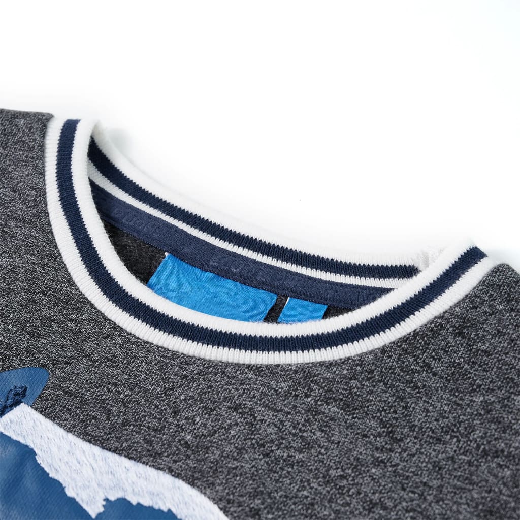 Vidaxl Kinderpullover 116 gemischtes Marineblau