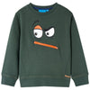Vidaxl Kinderpullover 140 dunkelgrün