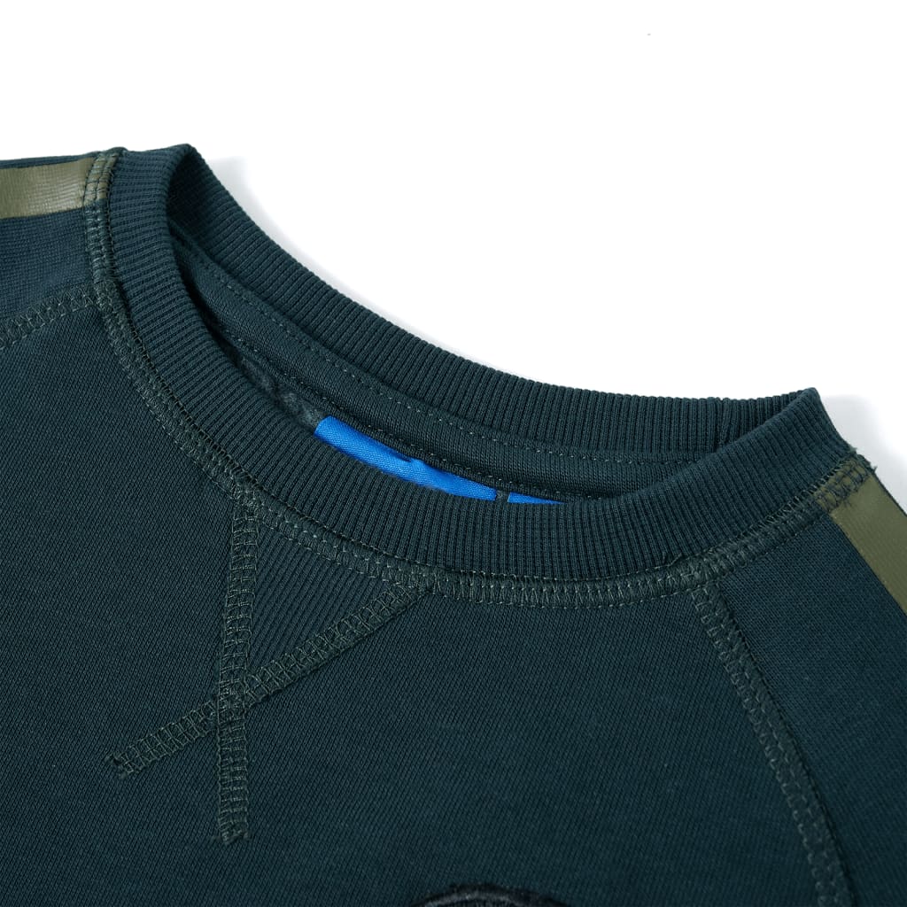 Vidaxl Kinderpullover 116 Mossgroen