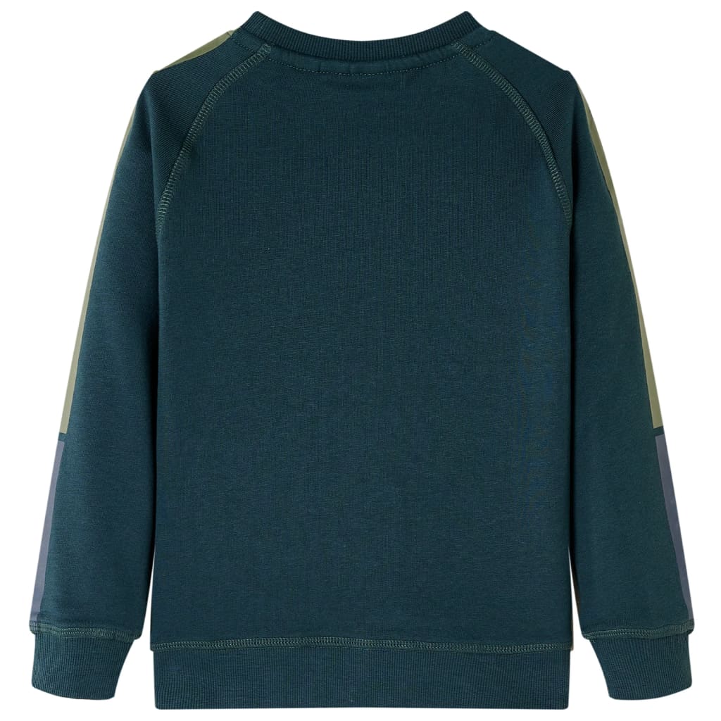 Vidaxl Kinderpullover 140 Mossgroen
