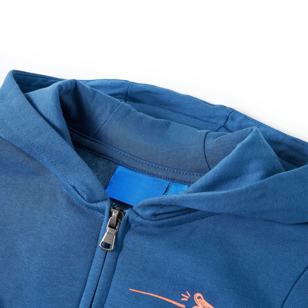 Vidaxl Kinderweste mit Hood 92 Blue