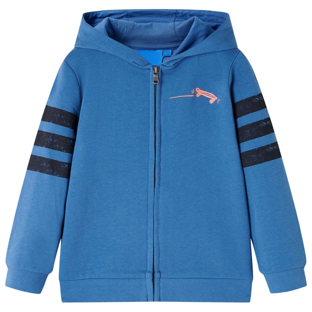 Vidaxl Kinderweste mit Hood 140 Blue