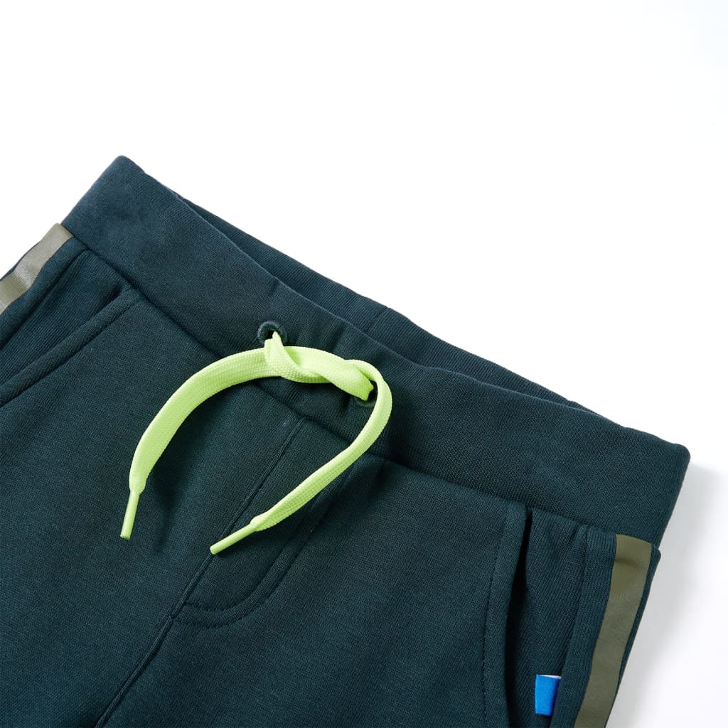 Vidaxl Kinderjogginghose mit Trekkoord 116 Mossgroen