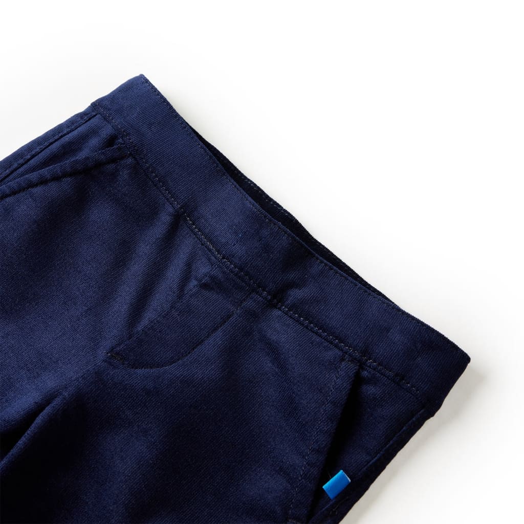 Vidaxl KinderBroek 104 Donkermarinblauw