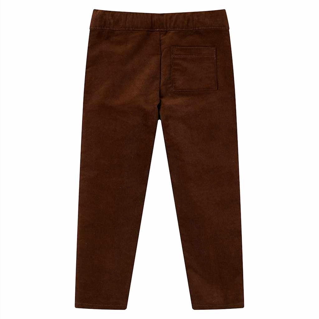 Vidaxl Kinderbroek 92 Cognac -gelöscht