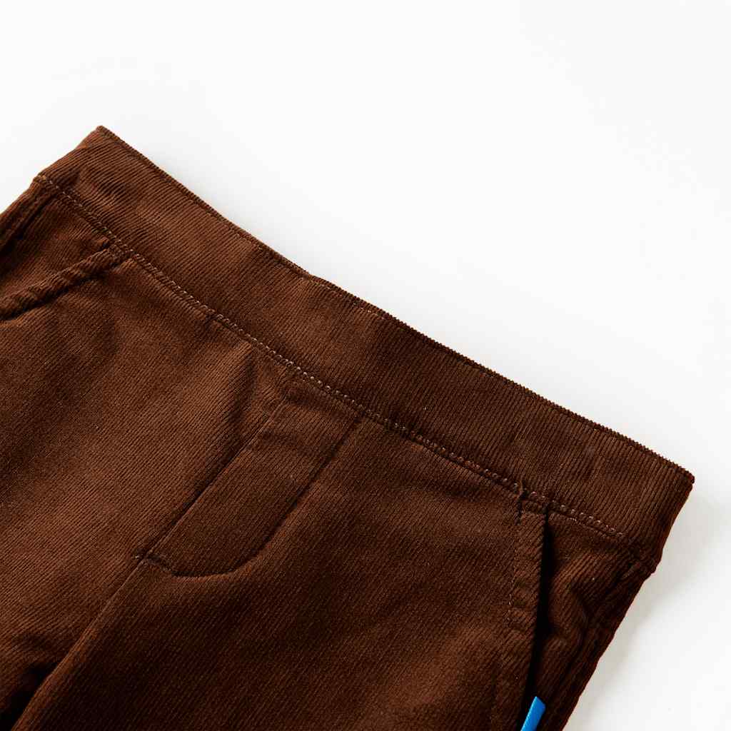 Vidaxl Kinderbroek 92 Cognac -gelöscht