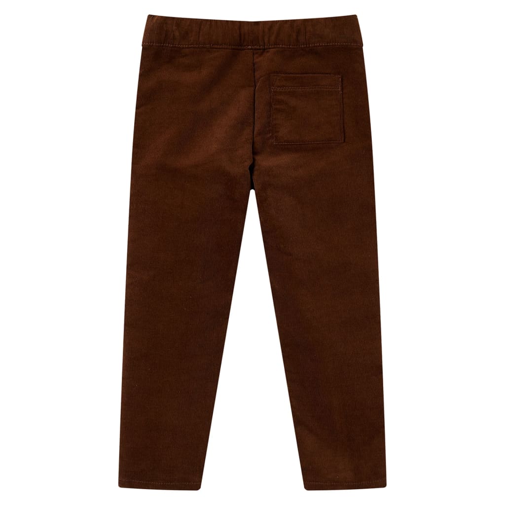 Vidaxl KinderBroek 140 Cognac gefärbt