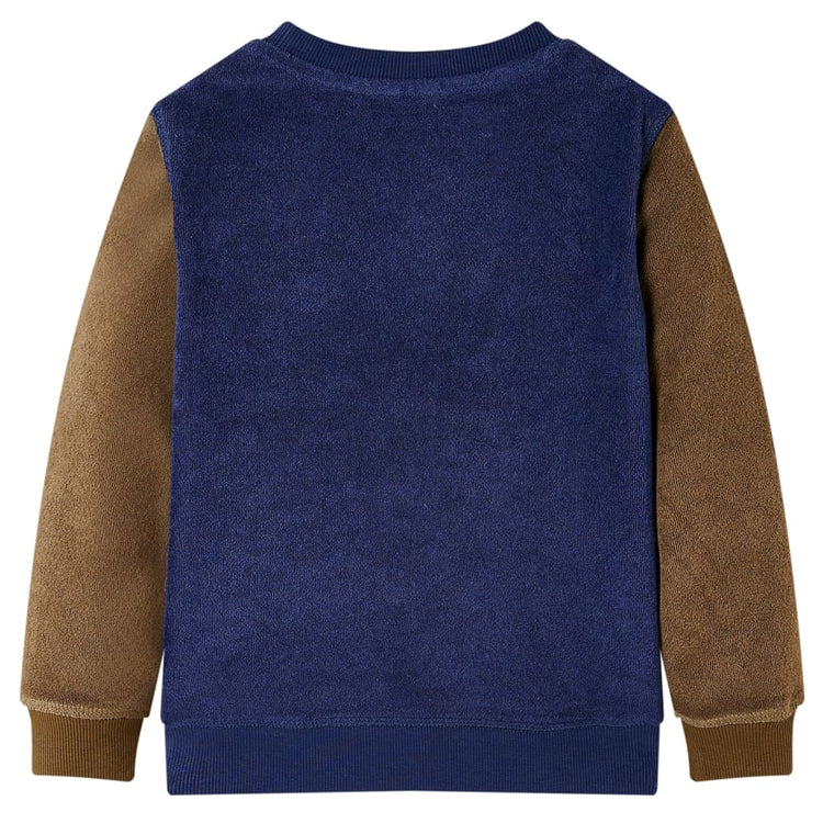 Vidaxl Kinderpullover 104 Donkermarinblauw