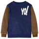 Vidaxl Kinderpullover 128 Donkermarinblauw