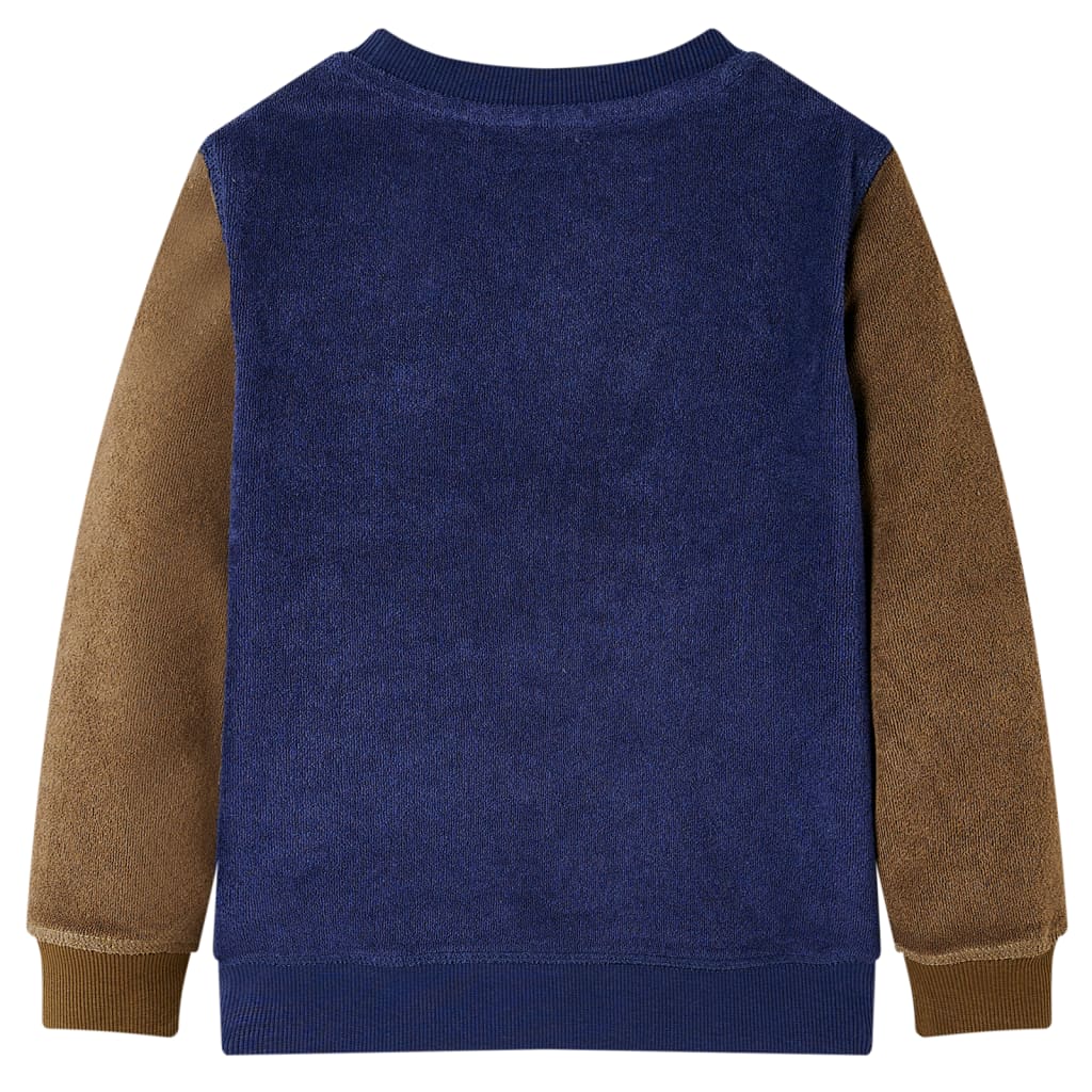 Vidaxl Kinderpullover 128 Donkermarinblauw