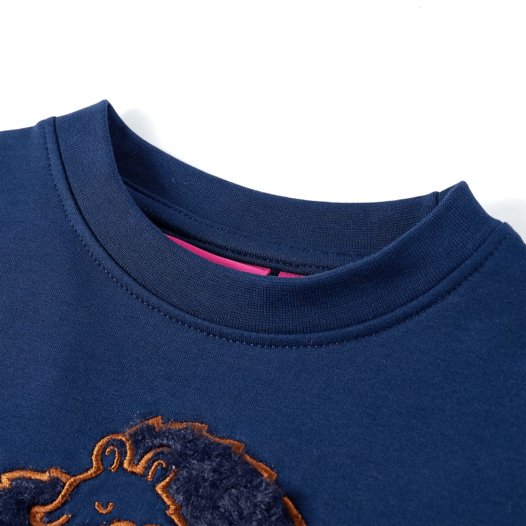 Vidaxl Kinderpullover 92 Marineblau