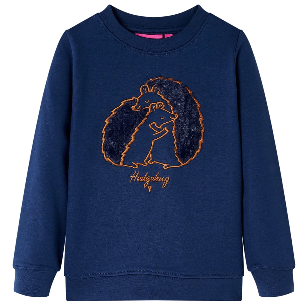 Vidaxl Kinderpullover 104 Marineblau