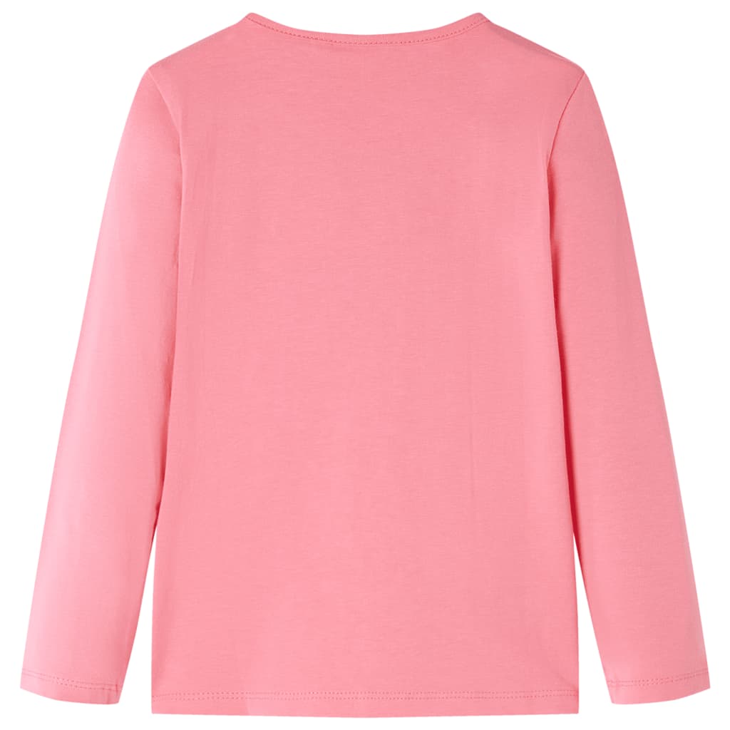 Vidaxl Kinderhemd mit Langarm 92 Pink
