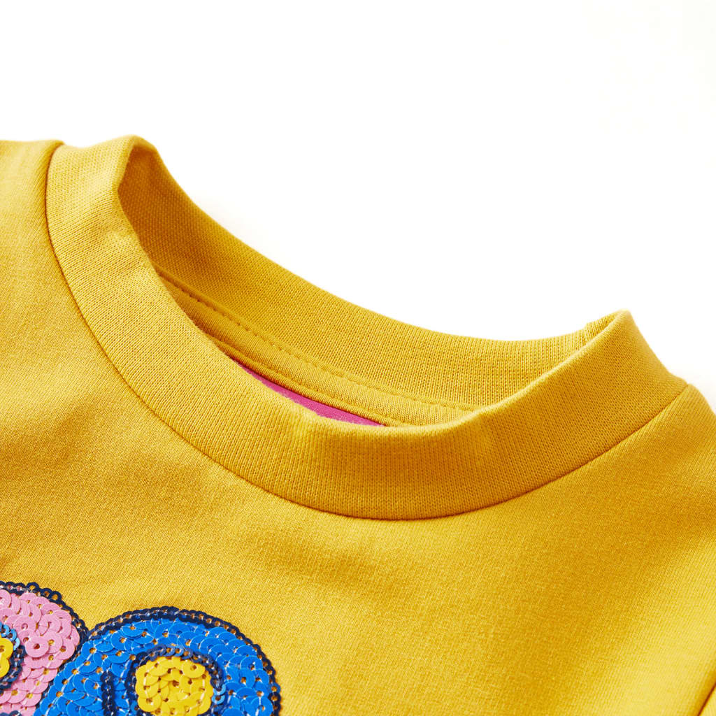 Vidaxl Kinderpullover 116 Donkerokerkligent