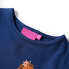 Vidaxl Kinderhemd mit langen Ärmeln 116 Marineblau