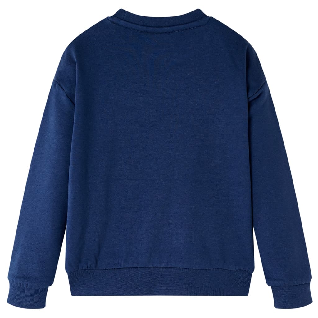 Vidaxl Kinderpullover 140 Marineblau