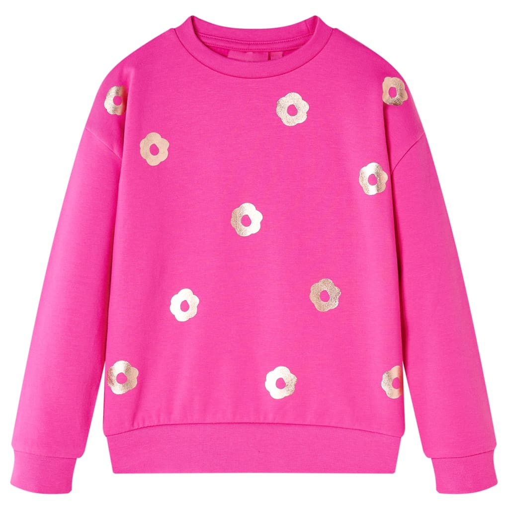 Vidaxl Kinderpullover 92 Dunkelrosa