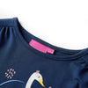 Vidaxl -Kinderhemd mit langen Ärmeln 92 Marineblau