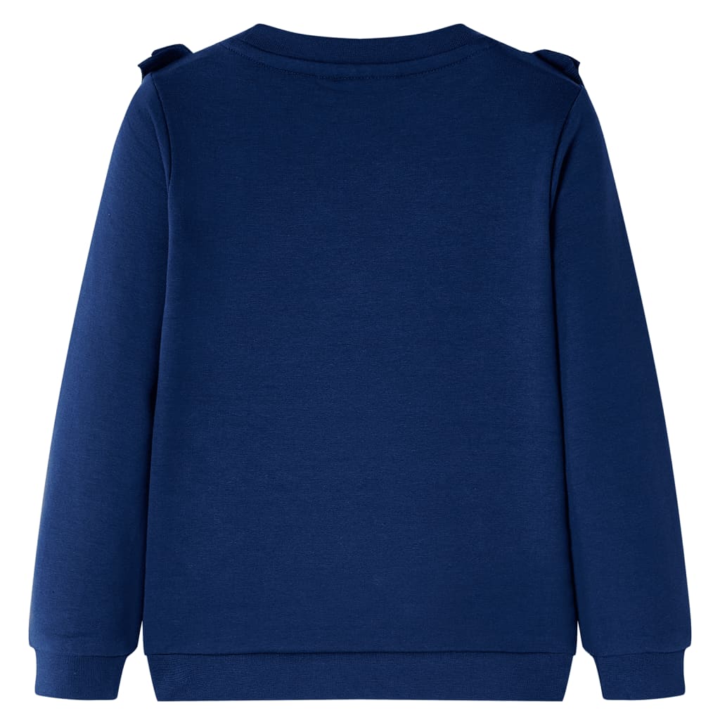 Vidaxl Kinderpullover 128 Marineblau
