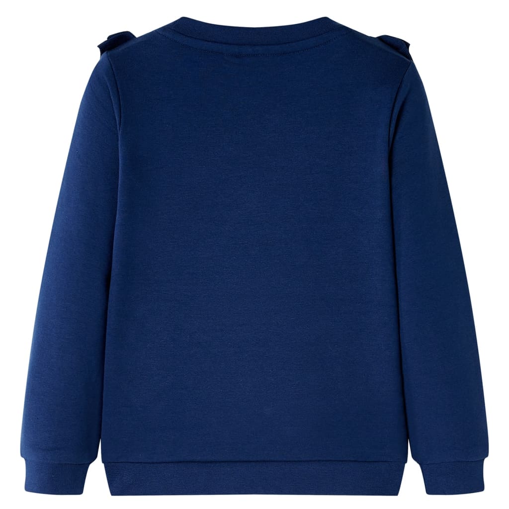 Vidaxl Kinderpullover 140 Marineblau