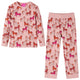 Vidaxl Kinderpyjamas mit Langhülsen 104 hellrosa