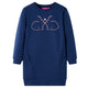 Vidaxl Kinderkleid 92 Marineblau