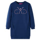 Vidaxl Kinderkleid 116 Marineblau