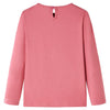 Vidaxl Kinderhemd mit langen Ärmeln 116 Old Pink