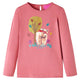 Vidaxl Kinderhemd mit langen Ärmeln 128 Old Pink