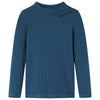 Vidaxl Kinderhemd rippte 116 Marineblau