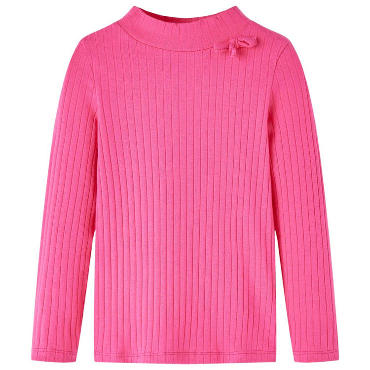 Vidaxl Kinderhemd rippte 104 hellrosa